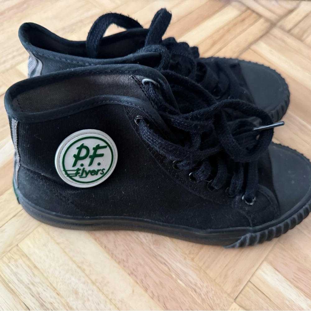 P.F. Flyers Black High-Top Sneakers The Sandlot